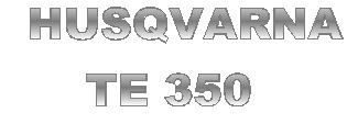 HUSQVARNA TE 350